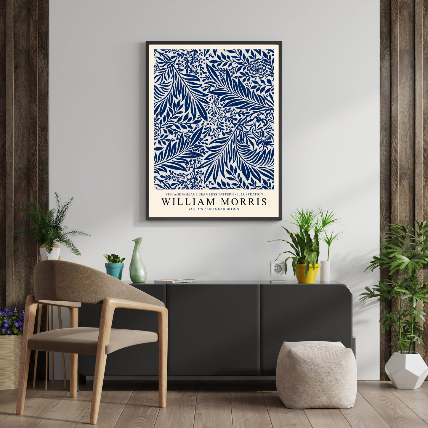 William Morris Vintage Foliage Seamless Pattern Product