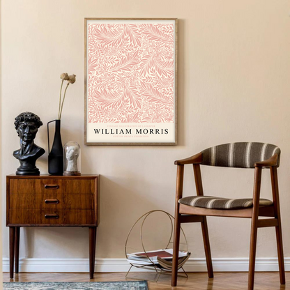 William Morris Vintage Illustration of Larkspur Pink Product