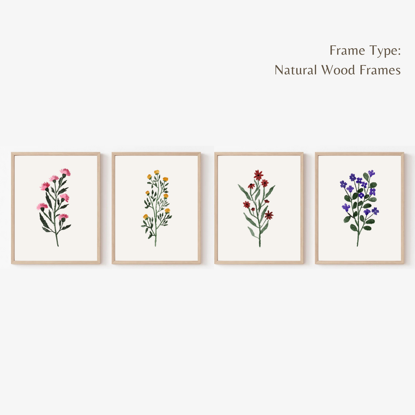 Floral Garden ( Set of 4 )