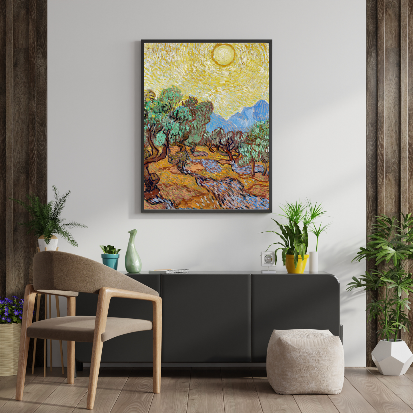 Van Gogh Olive Trees without text