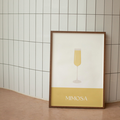 Mimosa Cocktail Glass