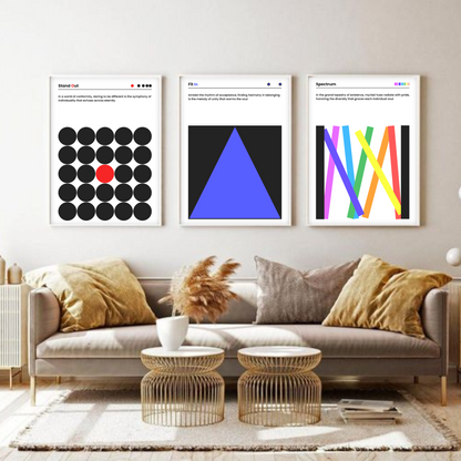 Stand Out | Fit In | Spectrum ( Set of 3 )