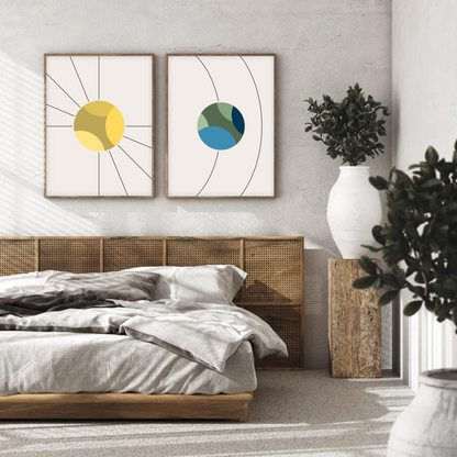 Sun - Minimalist Wall Frame