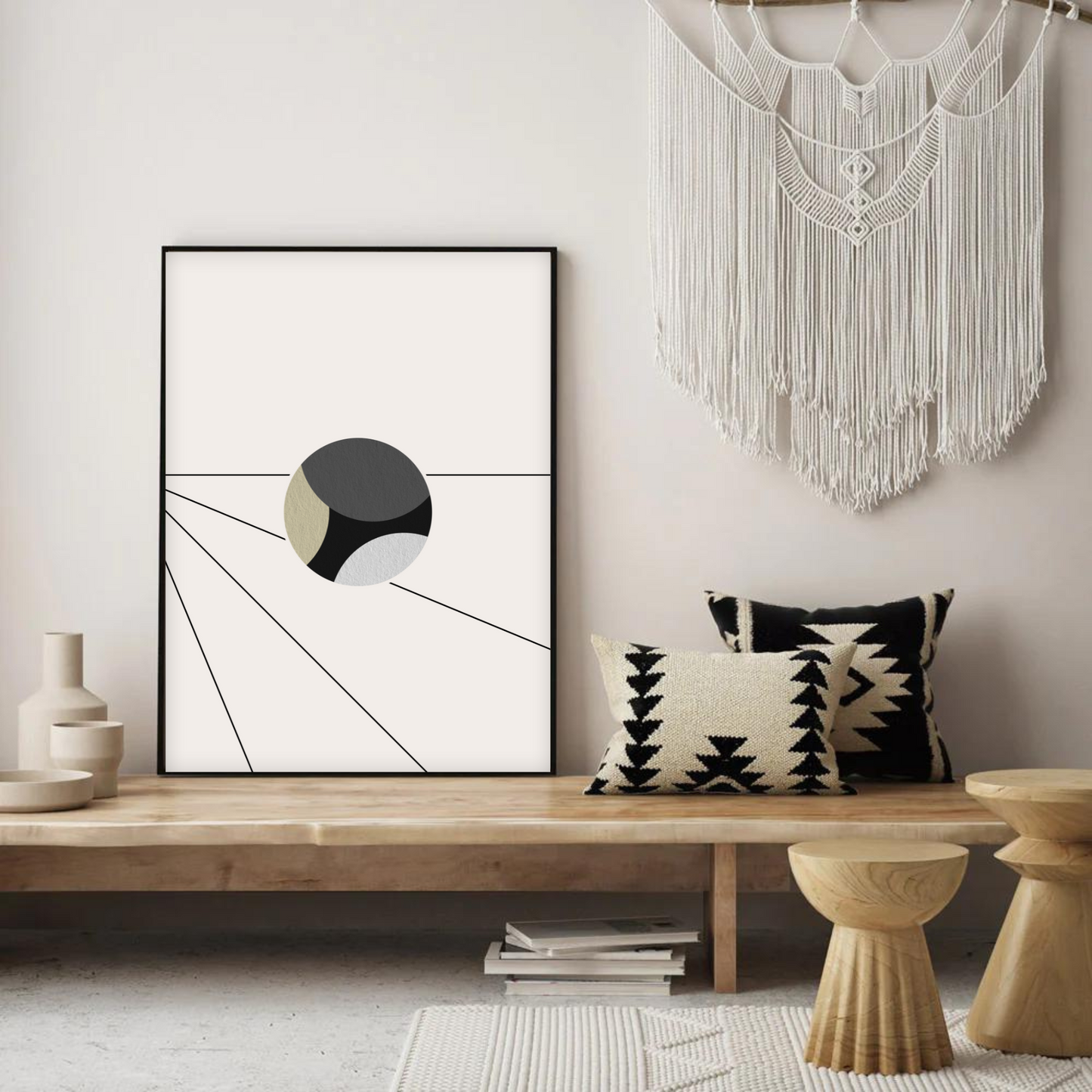 Moon - Minimalist Wall Frame