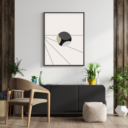 Moon - Minimalist Wall Frame