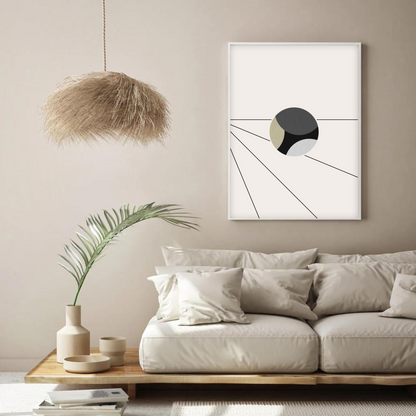 Moon - Minimalist Wall Frame