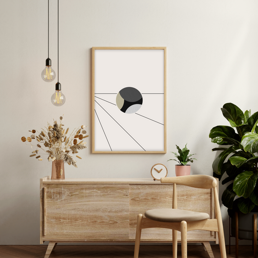 Moon - Minimalist Wall Frame