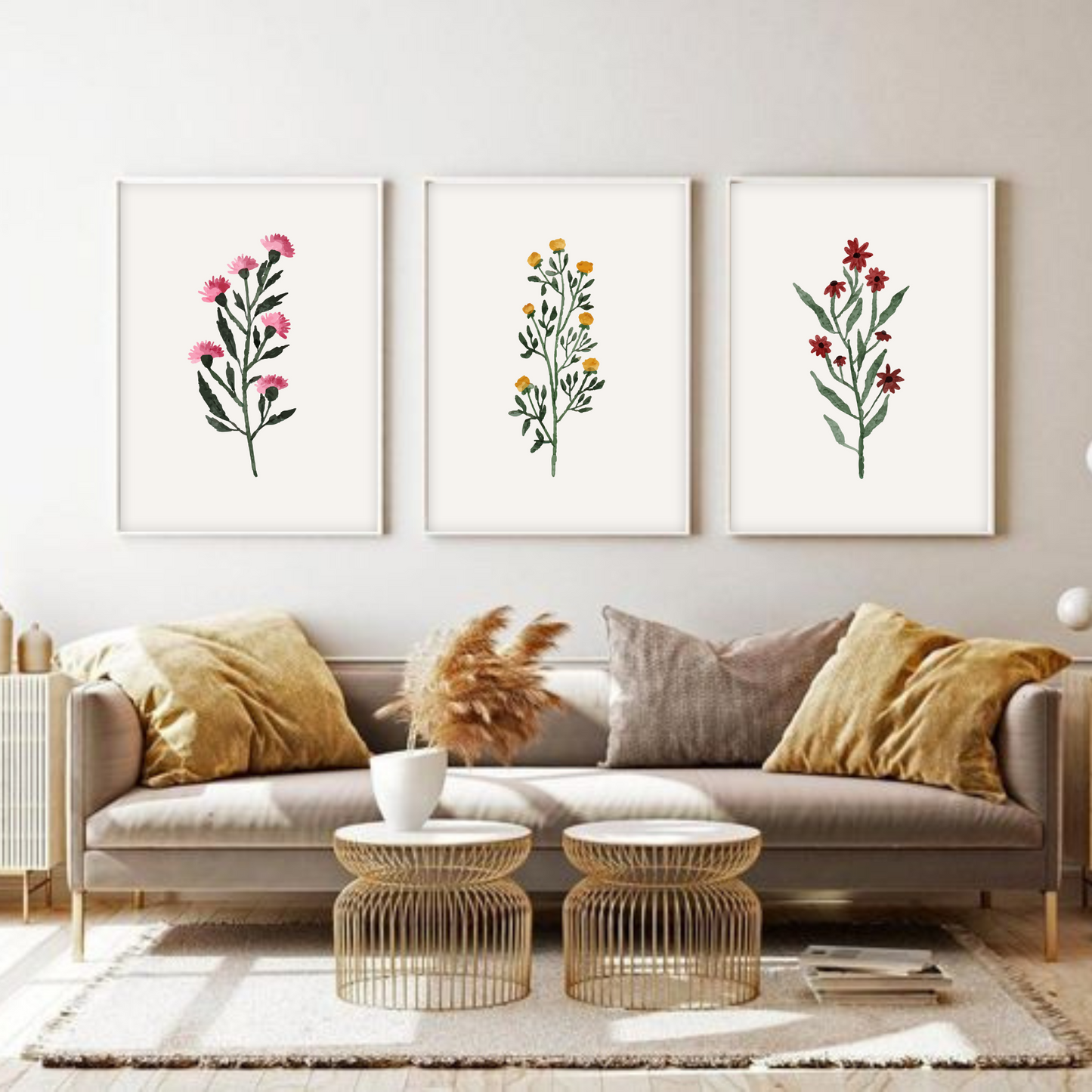 Wildflowers Collection ( Set of 3 )