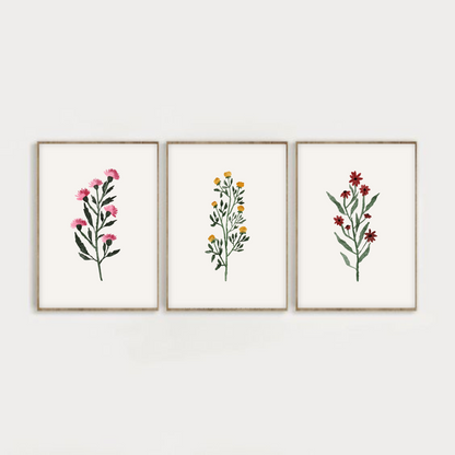 Wildflowers Collection ( Set of 3 )