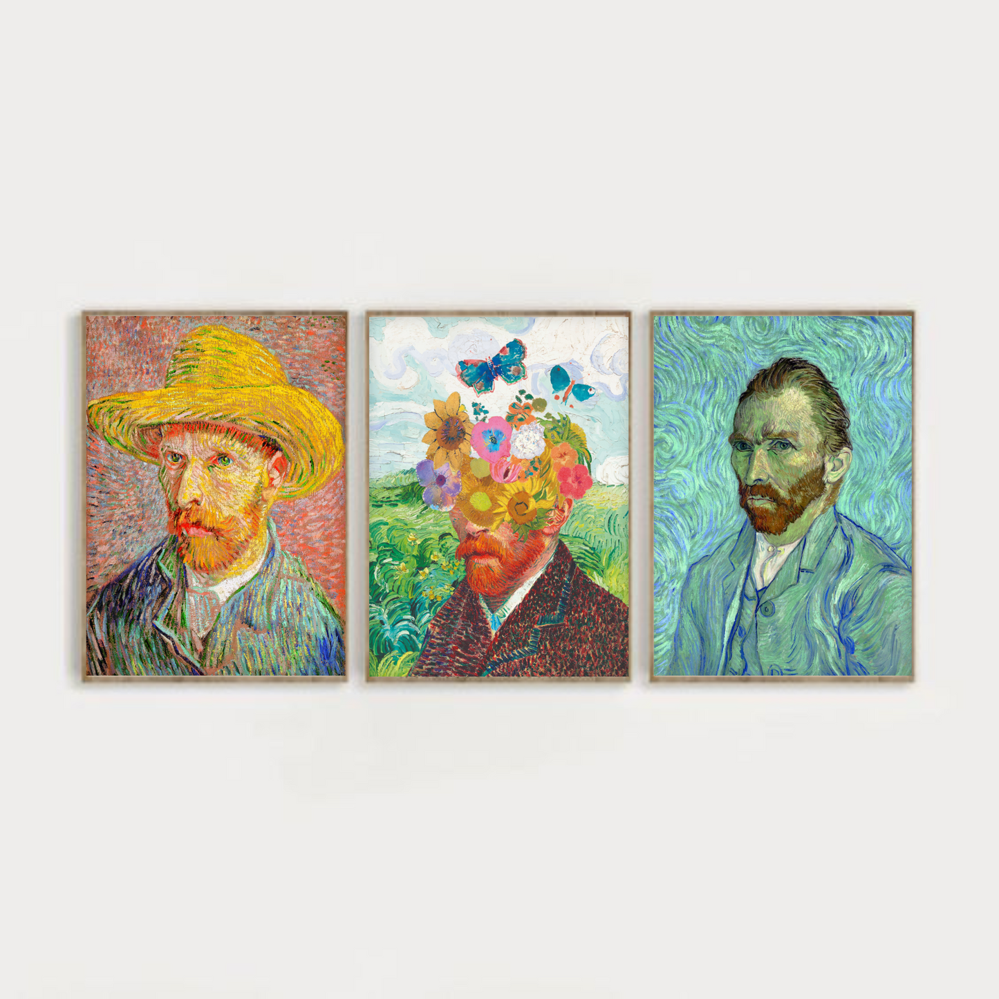 Van Gogh Portraits (Set of 3)