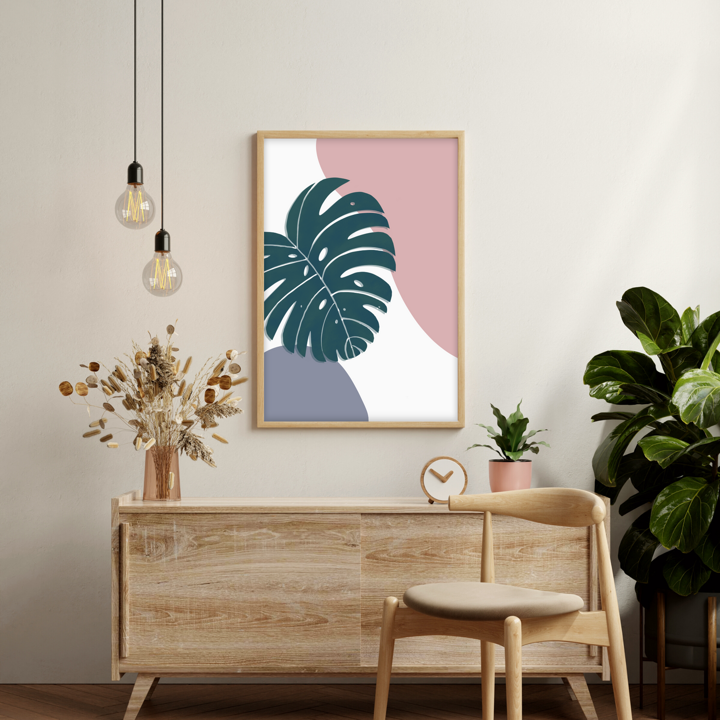 Rowan | Monstera | Walnut Leaves ( Set of 3 )