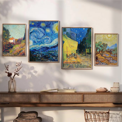 Van Gogh Paintings ( Set of 4 )