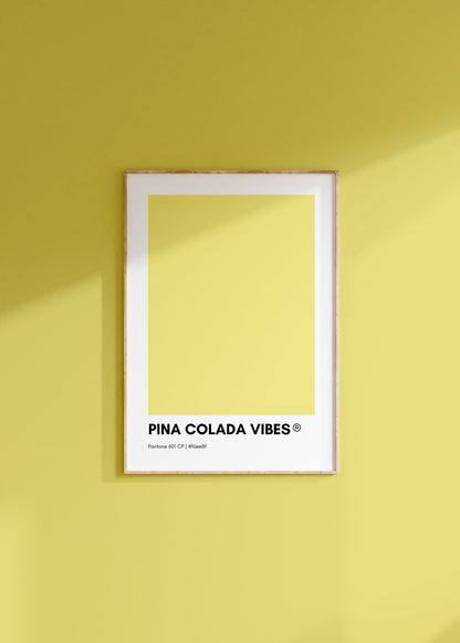 Pina Colada Vibes Pantone