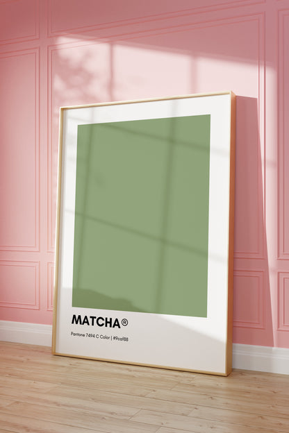 Matcha Green Pantone