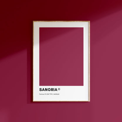 Sangria Pantone