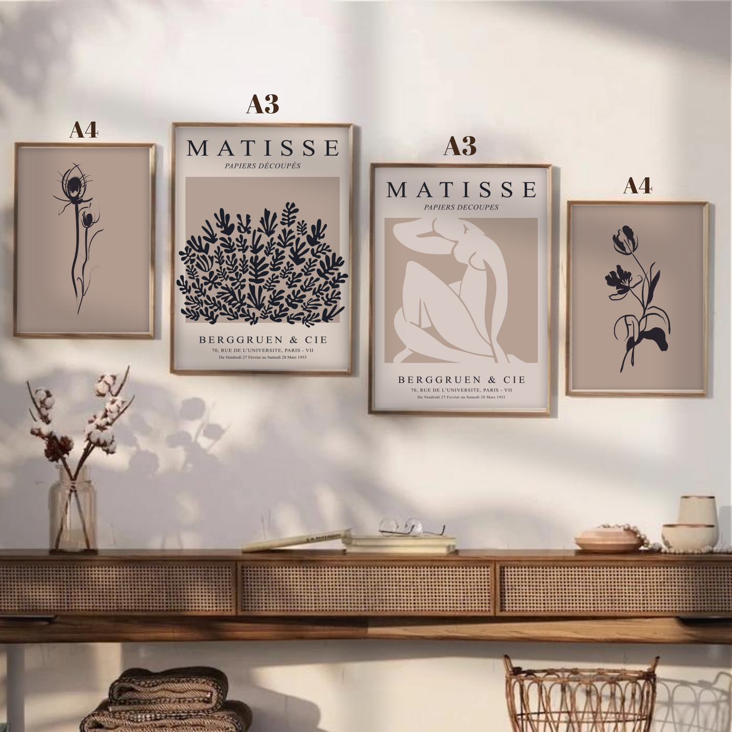 Matisse Gallery ( Set of 4 )